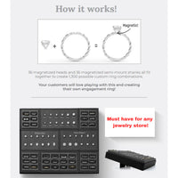 Magnetic Ring Display set