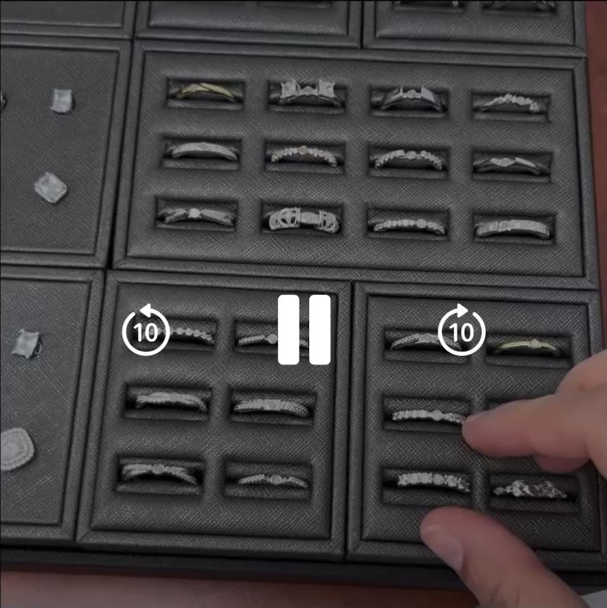 Magnetic Ring Display set