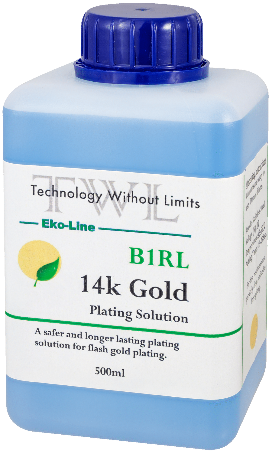 B1RL 14k Gold Plating Solution 500 ml. Eko-Line
